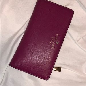 Kate Spade Maroon Wallet